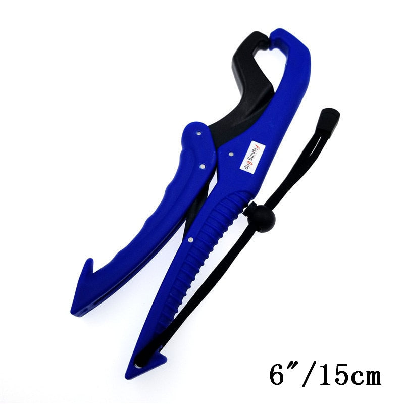 Aorace Fish Lip Gripper 6" 9" Grip Bass Trout ABS Fishing Pliers Gear Floating Controller Fishing Tool Tackle Plastic 6 Colors